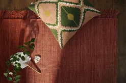 Pune Cushion Cover 50x50 cm, Spicy Yellow / Green