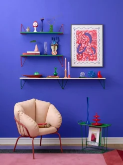 Pythagoras Shelf 80 cm, Oak