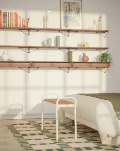 Pythagoras Shelf 80 cm, Oak