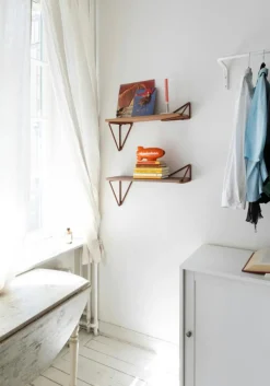 Pythagoras Shelf 80 cm, Oak