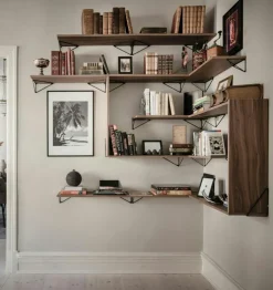 Pythagoras Shelf 80 cm, Oak