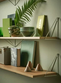 Pythagoras Shelf 80 cm, Oak