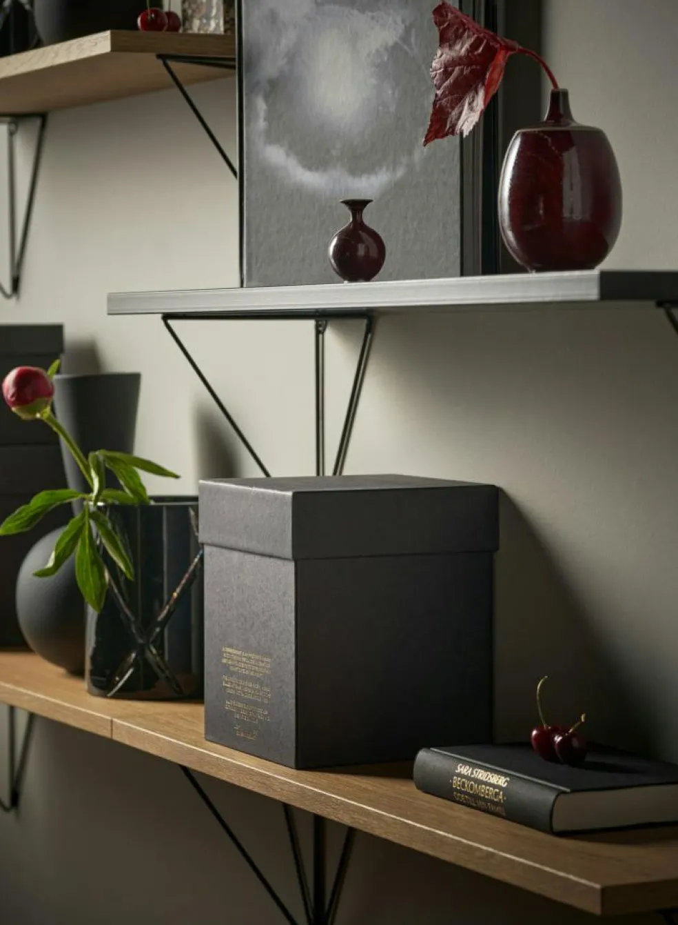 Pythagoras Shelf Large, Black