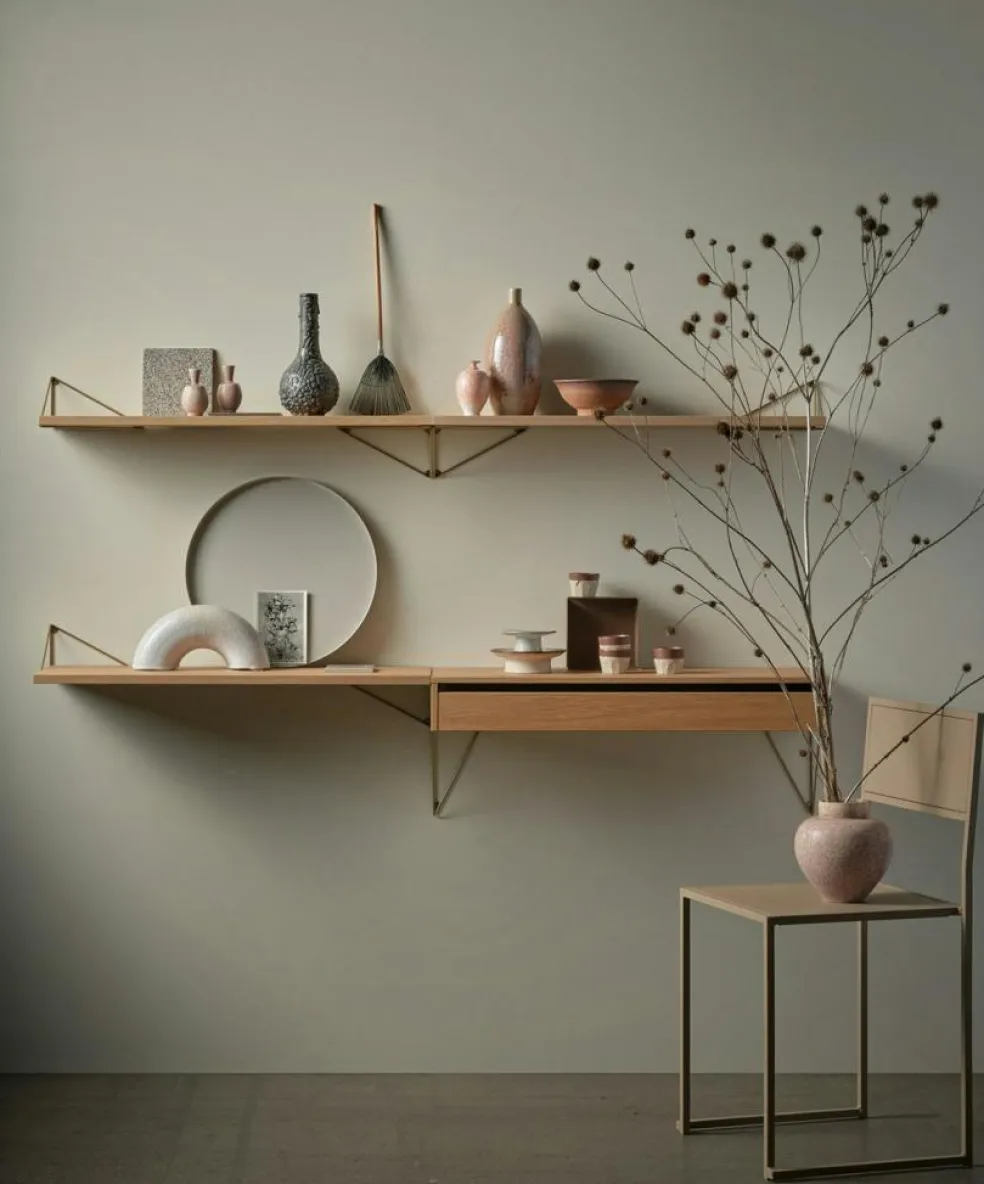 Pythagoras Shelf Large, Black