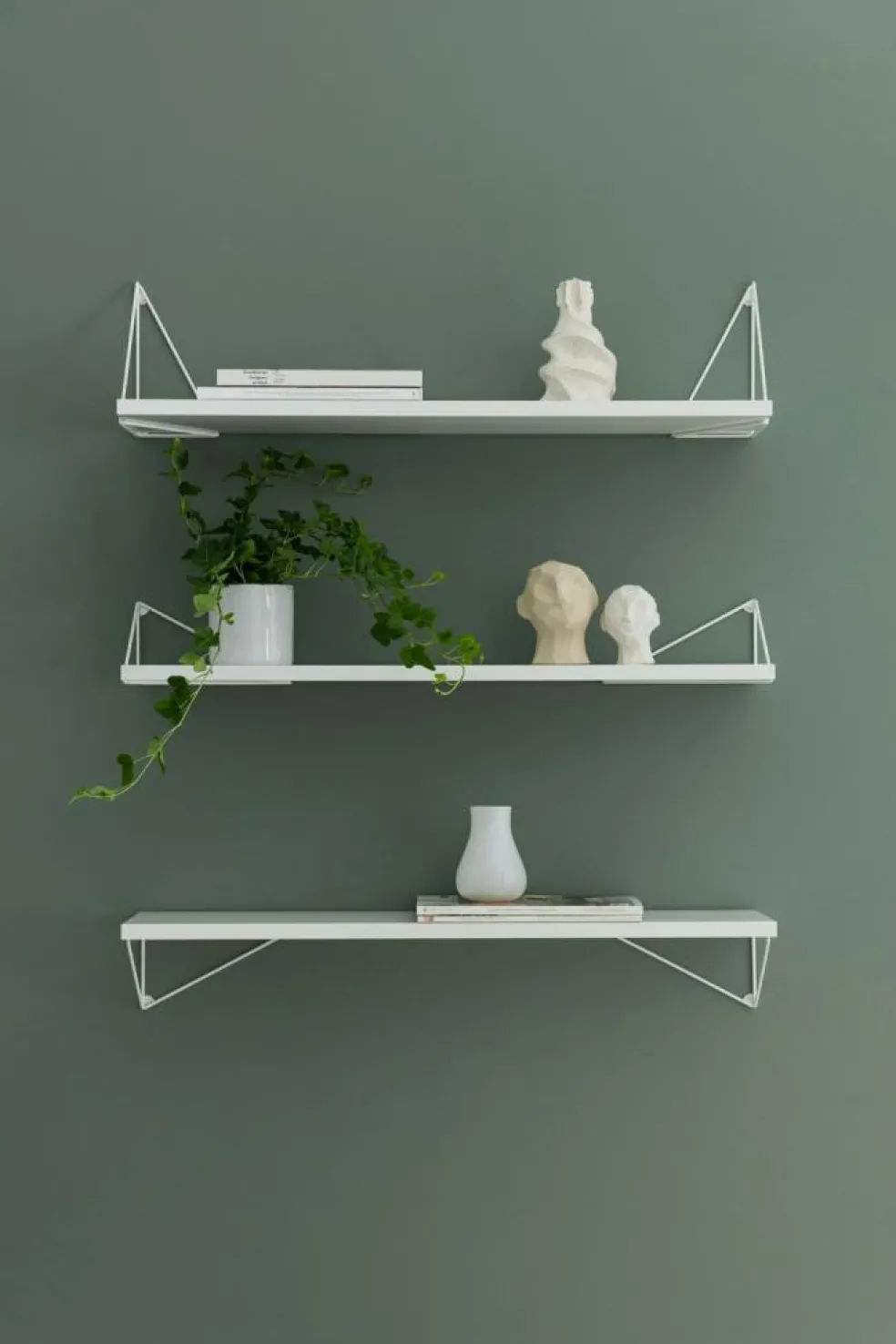 Pythagoras Shelf 3-pack, White