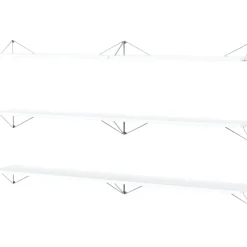 Pythagoras Shelf Set 6 Shelves, Oak / White