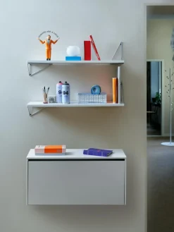 Pythagoras Shelf Set 3 Shelves, White