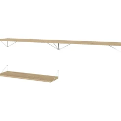 Pythagoras Shelf Set 3 Shelves, White