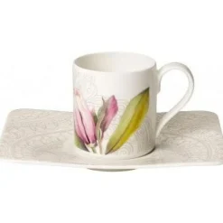 Quinsai Garden Espresso Cup With Saucer