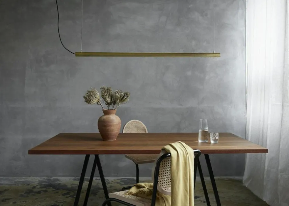 Radent Pendant 1350 mm, Brass