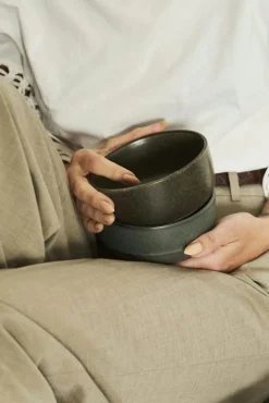 Raw Bowl 13 cm 4-pack, Northern Green