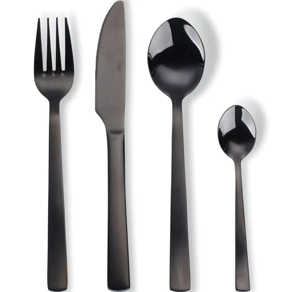 Raw Cutlery Set 16 Pcs, Gold