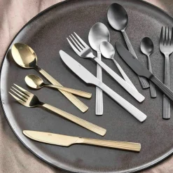 Raw Cutlery Set 16 Pieces, Champagne