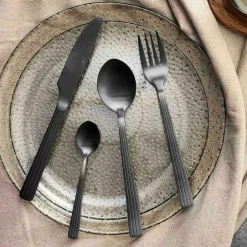 Raw Cutlery Set 48 Pieces, Champagne