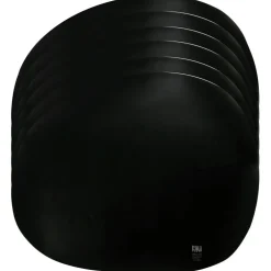 Raw Organic Placemat 6-pack, Black