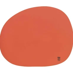 Raw Organic Placemat 33,5x41 cm, Red