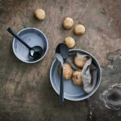 Raw Sauce Ladle & Serving Spoon, Black