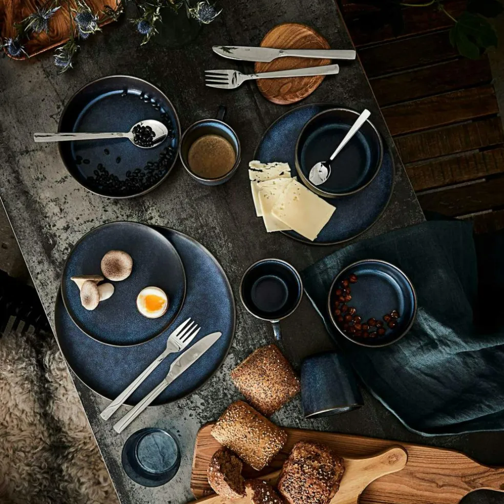 Raw Side Plate 20 cm, Midnight Blue