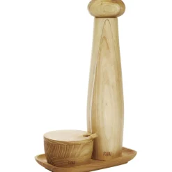 RAW Teak Salt And Pepper Mill Set