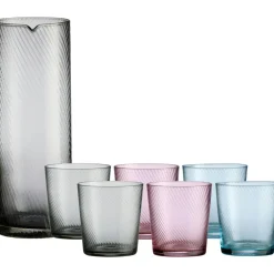 RAW Unique Swirl Glass Set 7-pack