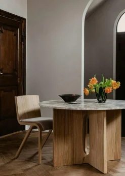 Ready Chair, Upholstered Front, Oak / Bouclé 02