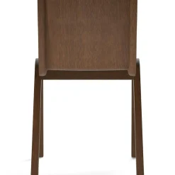 Ready Chair, Upholstered Front, Black Oak / Leather Dakar 0842