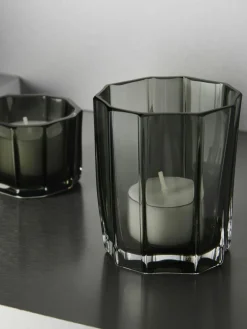 Reed Candle Holder 85 mm, Clear
