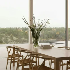 Reed Vase 50 cm, Clear