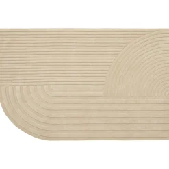 Relevo Wool Rug Off-white, 170x240 cm