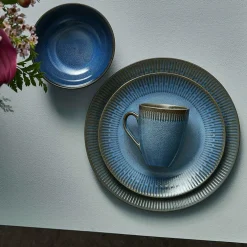 Relief Bowl 14 cm, Blue