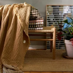 Reloved Bedspread Sand, 190x240 cm