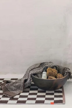 Retro Bath Mat 50x80 cm, Classic Green