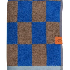 Retro Towel 50x90 cm, Cobalt-blue