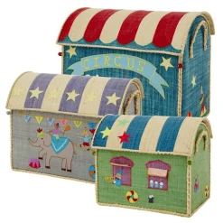 Rice Basket 3-Pcs, Circus
