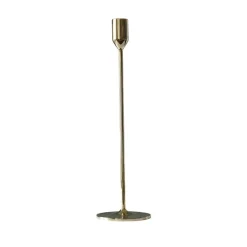 Richard Hutten Candle holder 28 cm, Brass