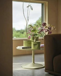 Ridge Planter 13 cm, Off-white