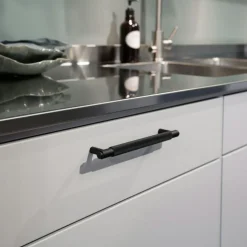 Riff Handle Matte Black, 128 mm