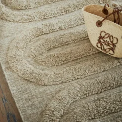 Riklund Wool Rug 160x230 cm, Off-white