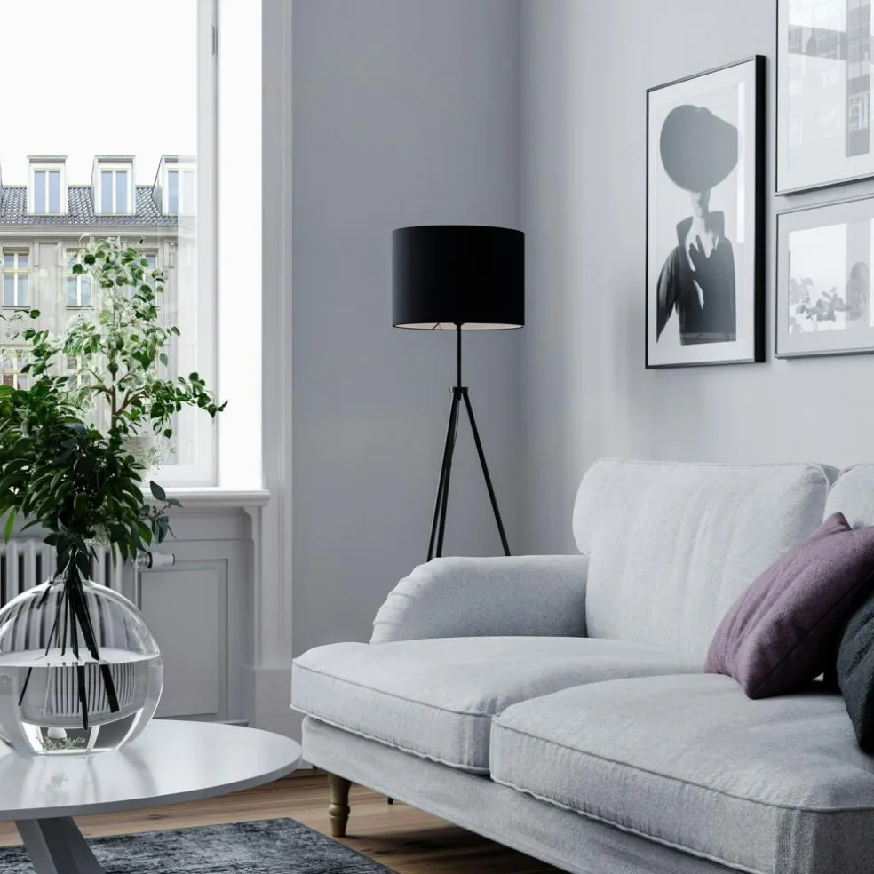 Rina Floor Lamp H145 cm, Black