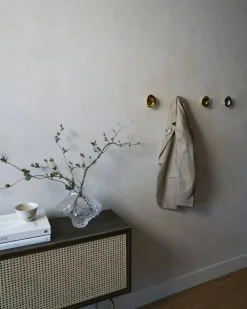 Ripple Knob Wall Hook 8 cm, Silver