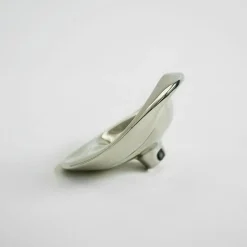 Ripple Knob Wall Hook 9 cm, Silver