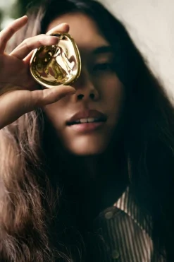 Ripple Knob Wall Hook 9 cm, Silver