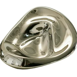 Ripple Knob Wall Hook 9 cm, Silver