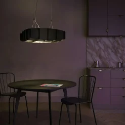 Ristikko 95 Pendant, Black