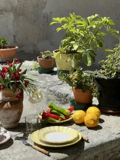 Riviera Side Plate 20 cm, Yellow