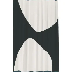 ROCK Shower Curtain, Black