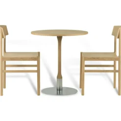 Rod Bar Stool 65 cm, Black Stained Ash