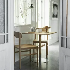 Rod Chair, White Wax Oiled Oak