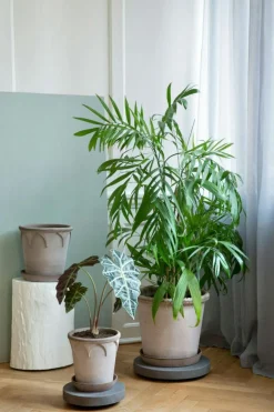 Rolling Stones Plant Trolley Ø35 cm, White