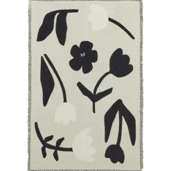 Rosita Throw 130x180 cm, Black